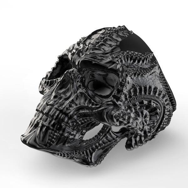 Stainless Steel Skull Ring