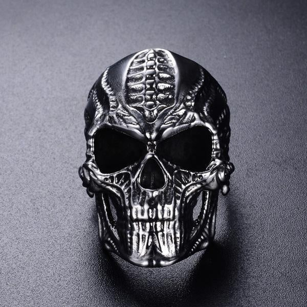 Stainless Steel Skull Ring