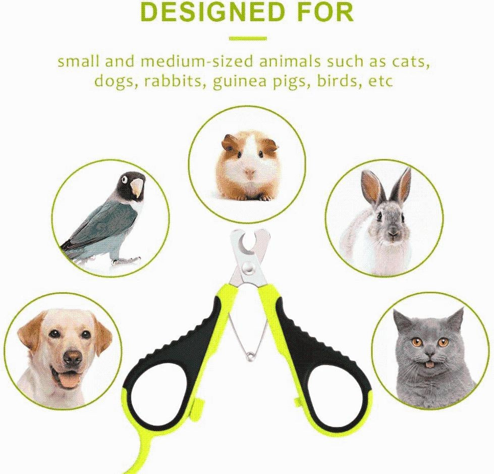 Stainless Steel Pet Nail Clippers PeekWise