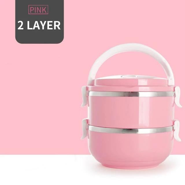 Stainless Steel Stackable Lunchbox - PeekWise