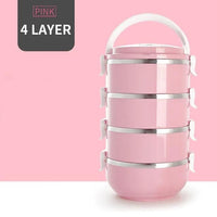 Thumbnail for Stainless Steel Stackable Lunchbox - PeekWise