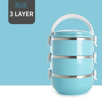 Thumbnail for Stainless Steel Stackable Lunchbox - PeekWise