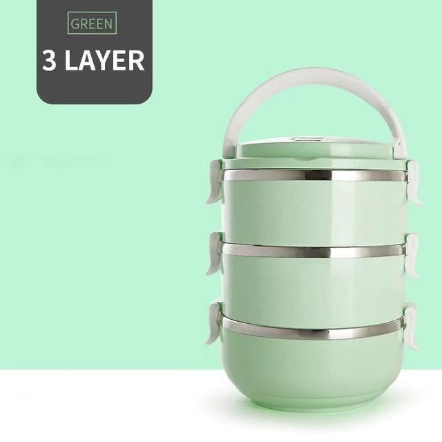 Stainless Steel Stackable Lunchbox - PeekWise