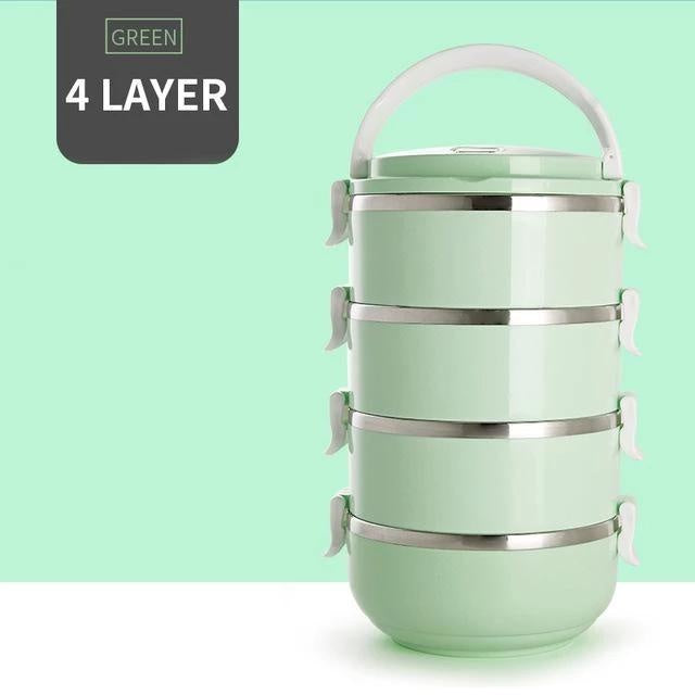 Stainless Steel Stackable Lunchbox - PeekWise
