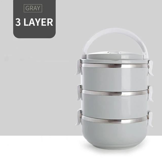 Stainless Steel Stackable Lunchbox - PeekWise