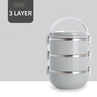 Thumbnail for Stainless Steel Stackable Lunchbox - PeekWise