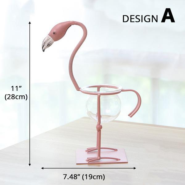 Standing Flamingo Planter