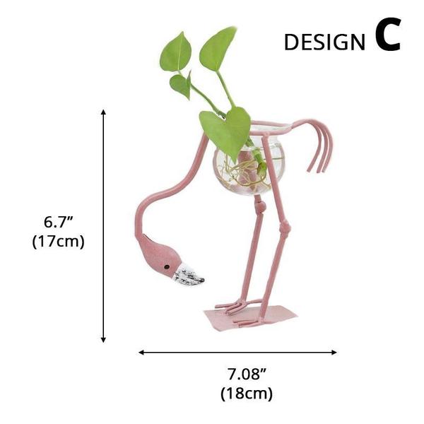 Standing Flamingo Planter