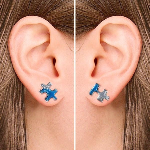 Starry Night Puzzle Earrings