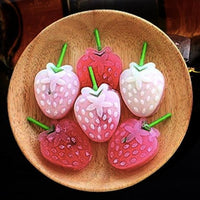 Thumbnail for Strawberry Silicone Ice Mold With Stem Handles