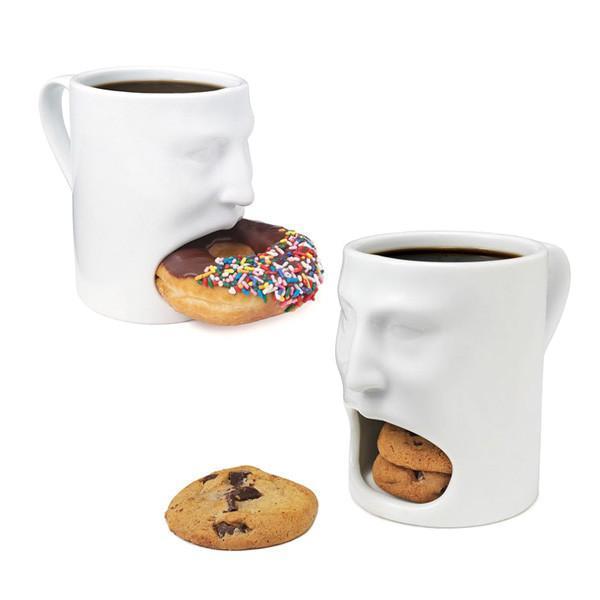 Stuff Your Hungry Face Mug with Cookie Holder