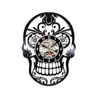 Thumbnail for Sugar Skull Vinyl Clock