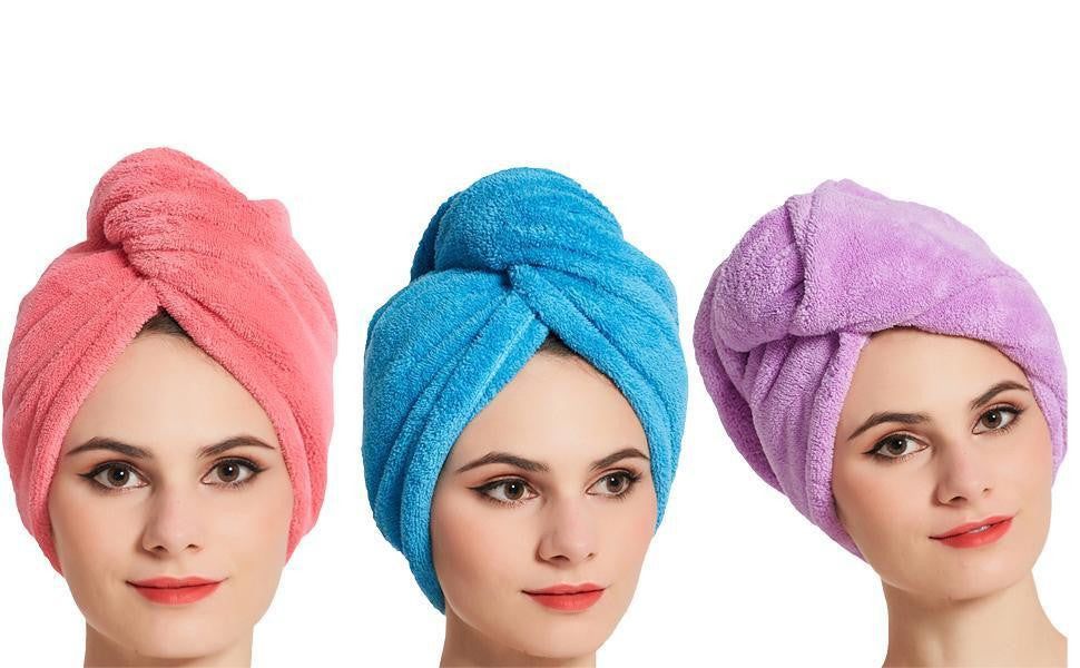 Super-Absorbent Hair Towel Wrap - PeekWise