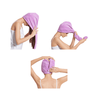 Thumbnail for Super-Absorbent Hair Towel Wrap - PeekWise