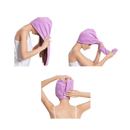 Super-Absorbent Hair Towel Wrap - PeekWise