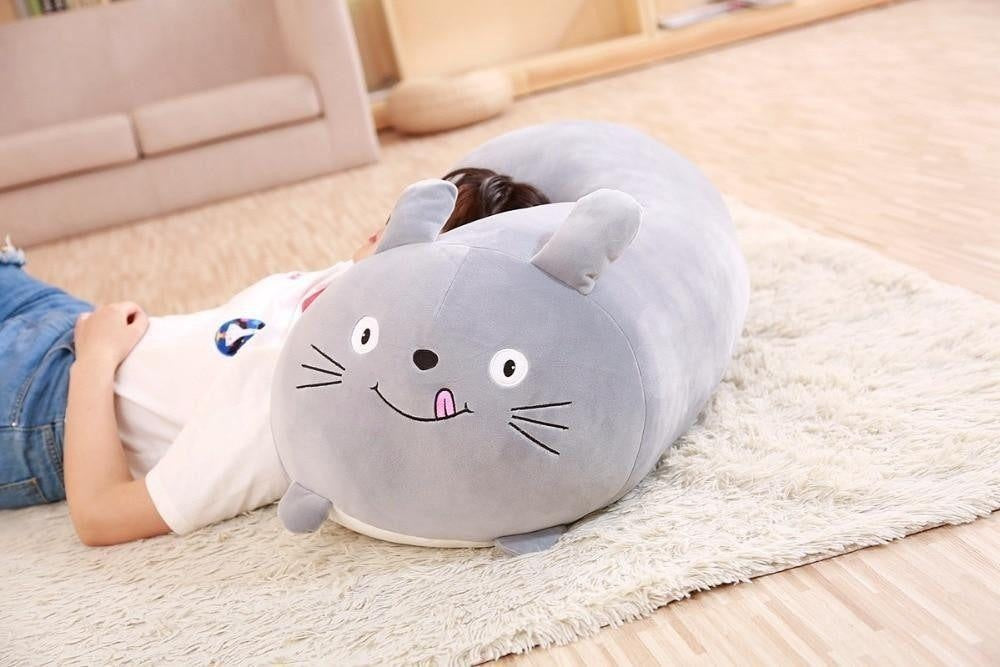 Chubby Animal Plush Pillows - PeekWise