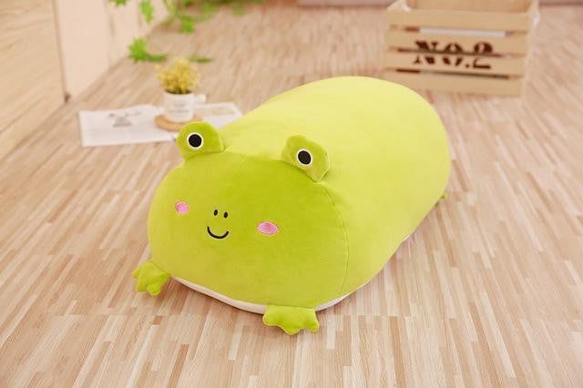 Chubby Animal Plush Pillows - PeekWise