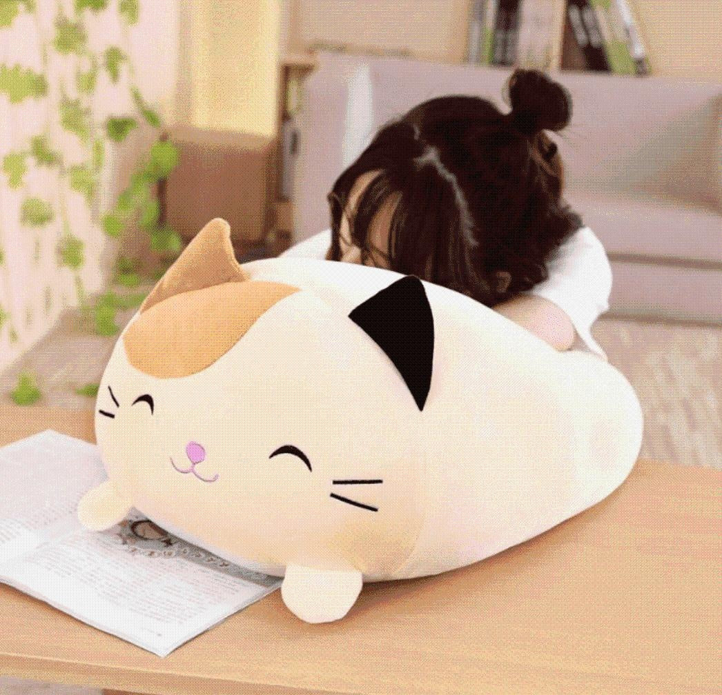 Chubby Animal Plush Pillows - PeekWise