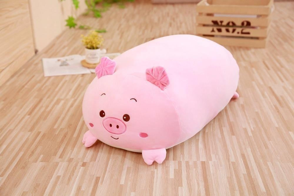 Chubby Animal Plush Pillows - PeekWise