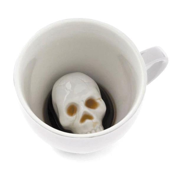 Surprise Hidden Skull Mug