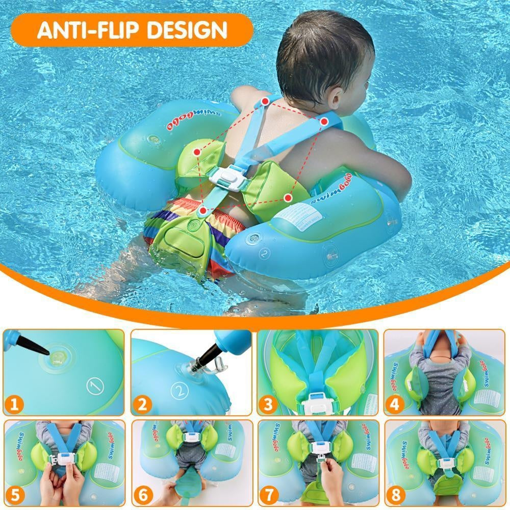 Baby Strap-On Anti-Slip Floatie PeekWise