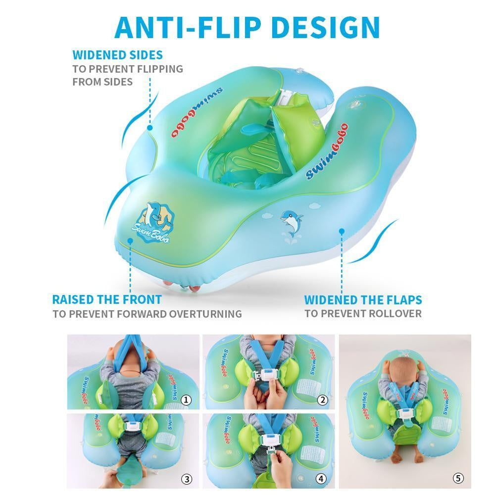 Baby Strap-On Anti-Slip Floatie PeekWise