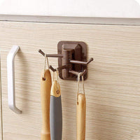 Thumbnail for Swivel Adjustable Wall Hooks Set of 3 - PeekWise