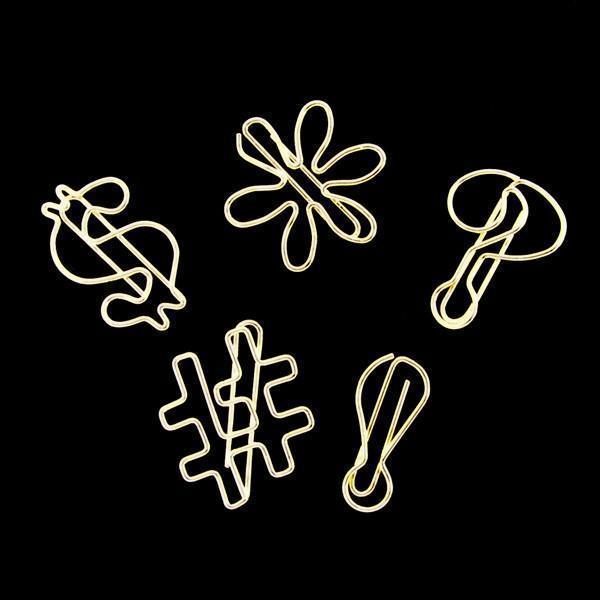 Symbol Paper Clips (Set of 5)