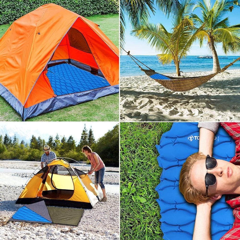 Outdoor Inflatable Sleeping Pad - PeekWise