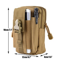 Thumbnail for Multi-Purpose Molle Tactical Waist Pouch - PeekWise