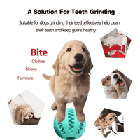 Thumbnail for Teeth-Cleaning Dog Feeder Toy - PeekWise