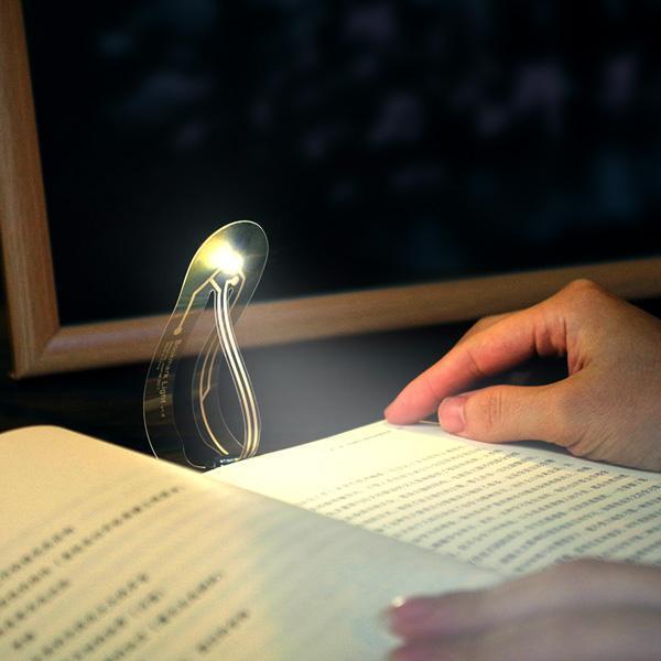 Thinnest LED Bookmark Reading Light