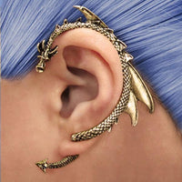 Thumbnail for Through Your Ear Dragon Earring