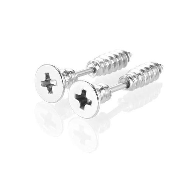 Through Your Ear Screw Earrings