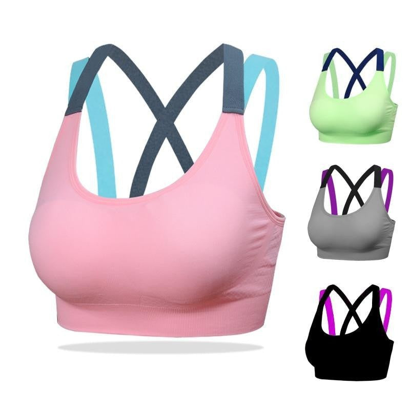 T-Shirt Sports Bra - PeekWise