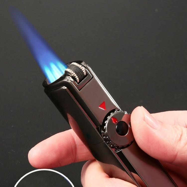 Powerful Windproof Triple Jet Torch Lighter