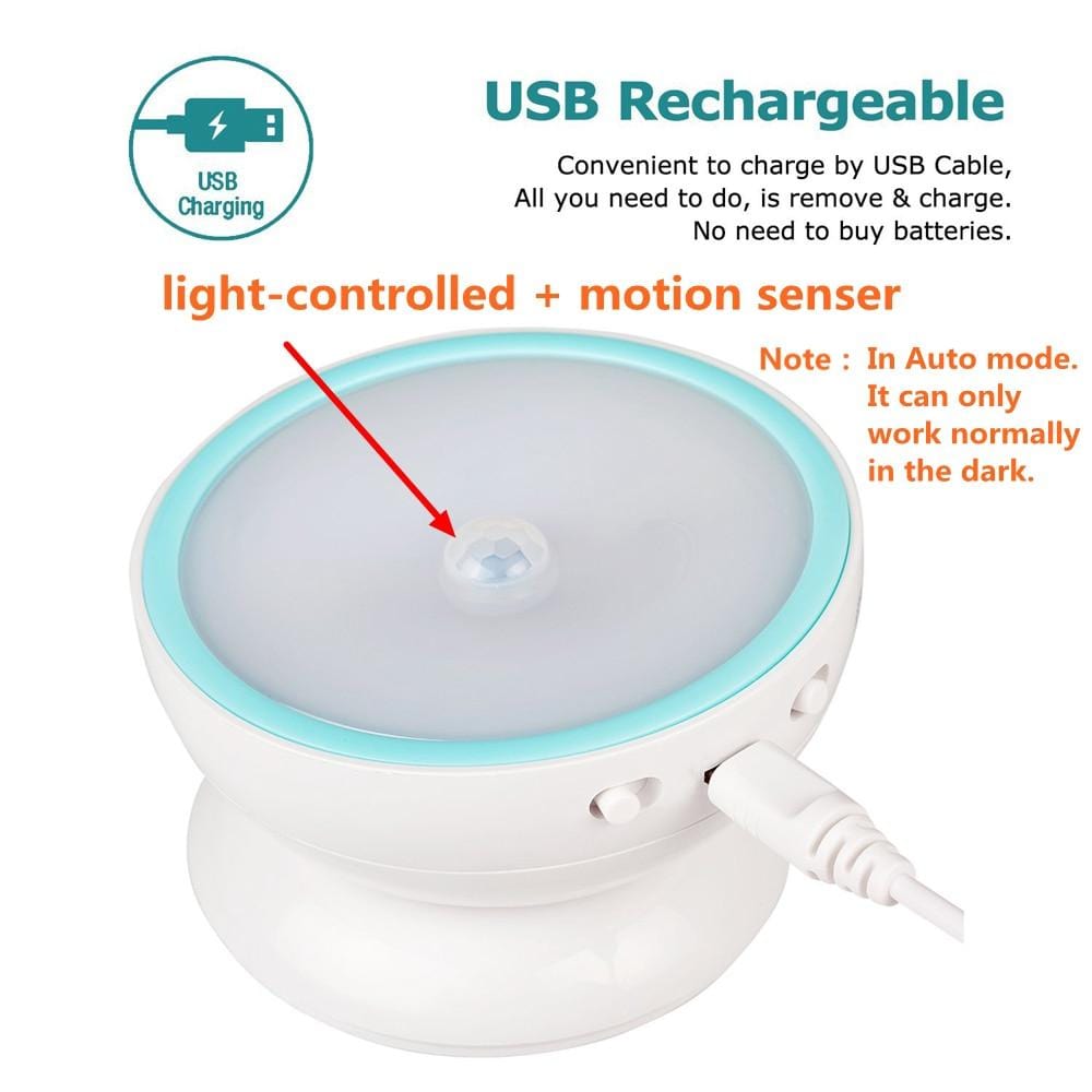 Magnetic LED Motion-Sensing Light PeekWise