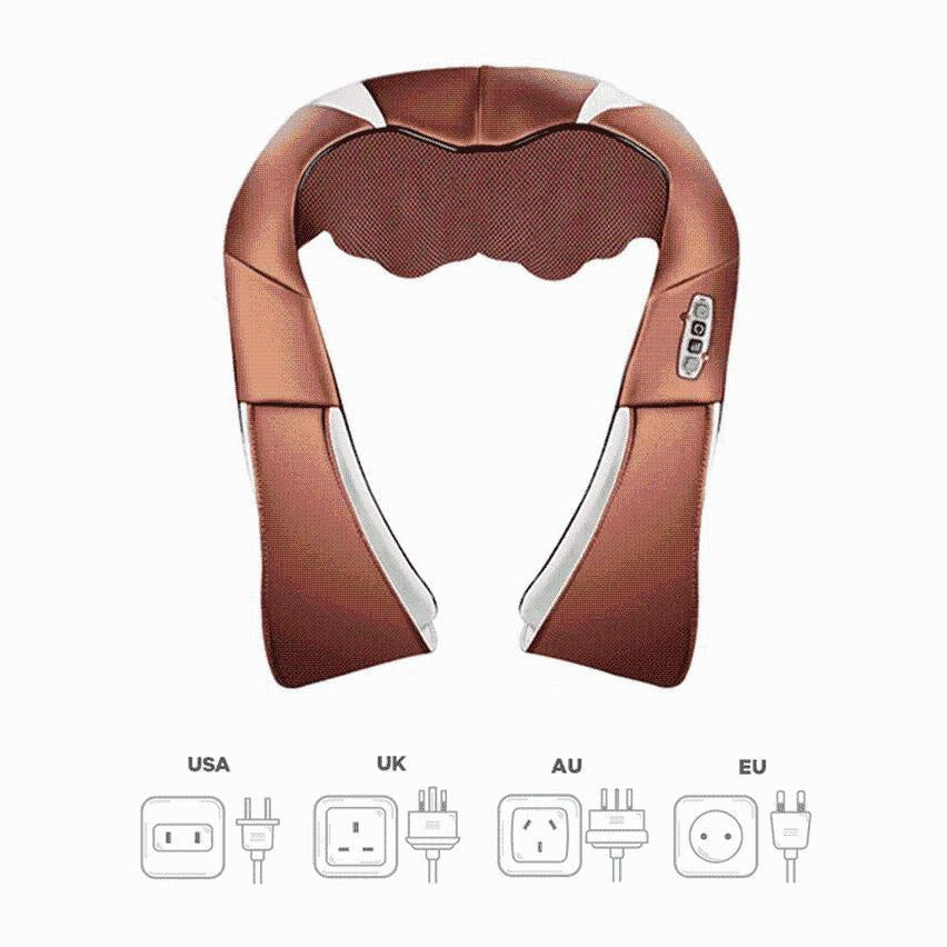 Heated Back & Neck Massager - PeekWise