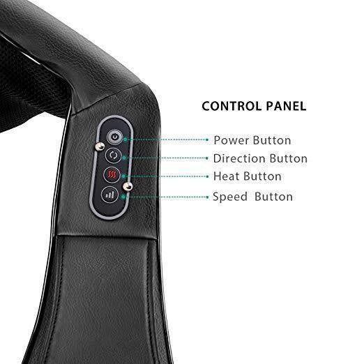 Heated Back & Neck Massager - PeekWise