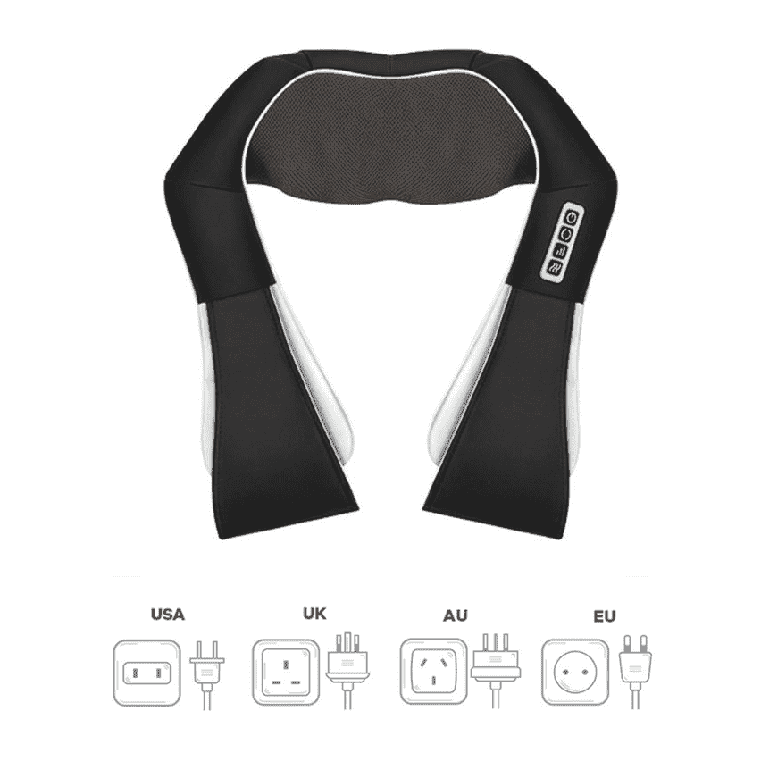 Heated Back & Neck Massager - PeekWise