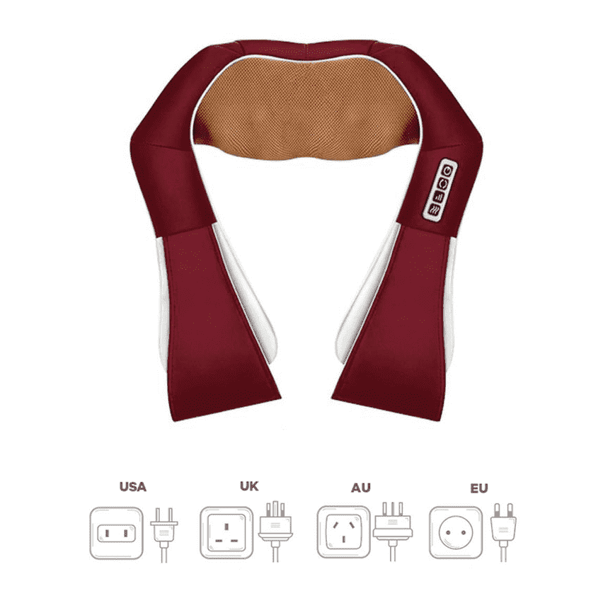 Heated Back & Neck Massager - PeekWise