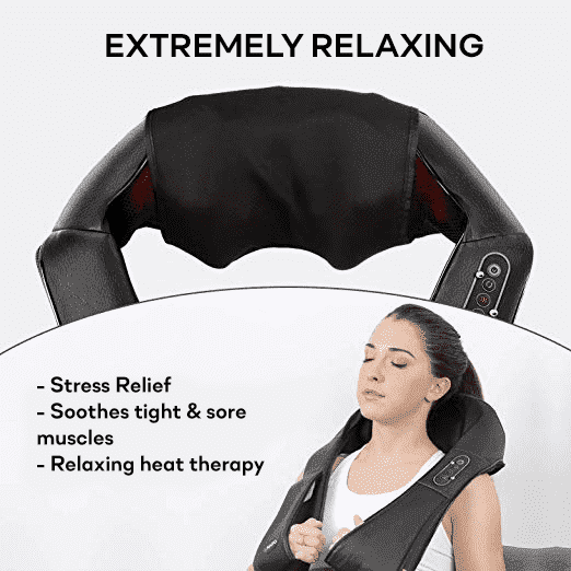 Heated Back & Neck Massager PeekWise