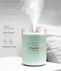 Thumbnail for Ultrasonic Air Humidifier Candle Lamp - PeekWise