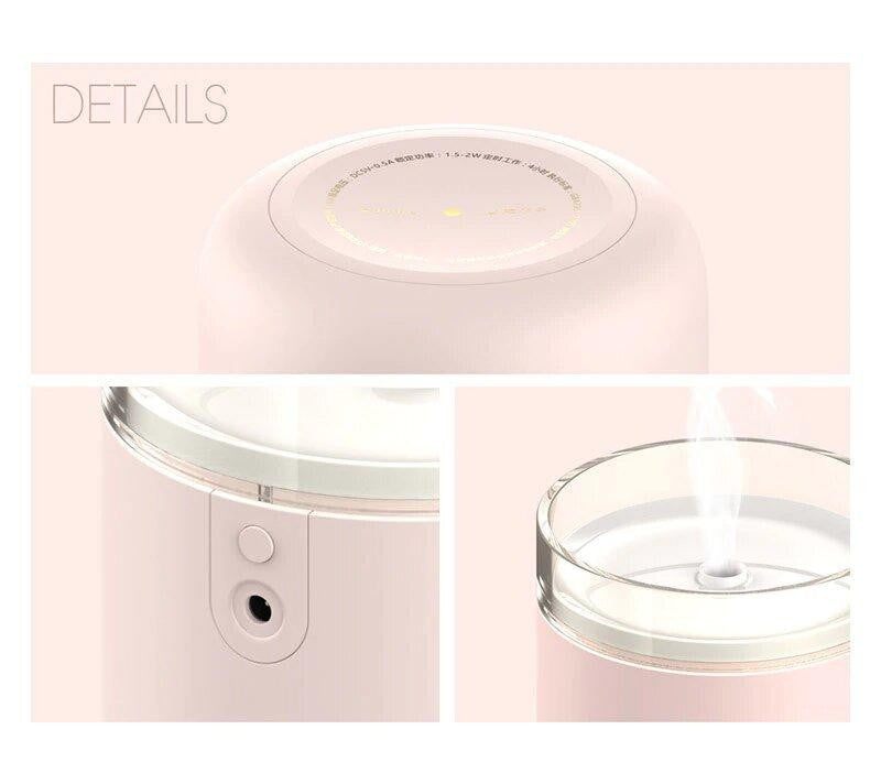 Ultrasonic Air Humidifier Candle Lamp - PeekWise