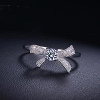 Thumbnail for Swiss Crystal Bow Ring