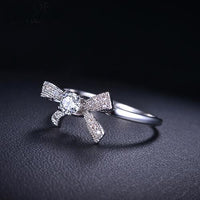 Thumbnail for Swiss Crystal Bow Ring