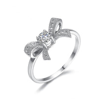Thumbnail for Swiss Crystal Bow Ring