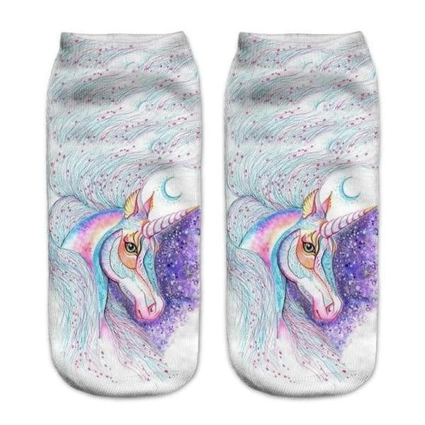 Unicorn Ankle Socks