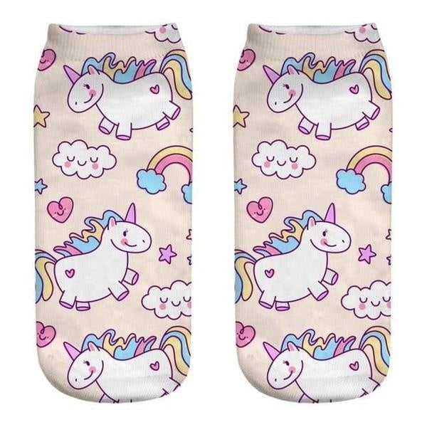 Unicorn Ankle Socks