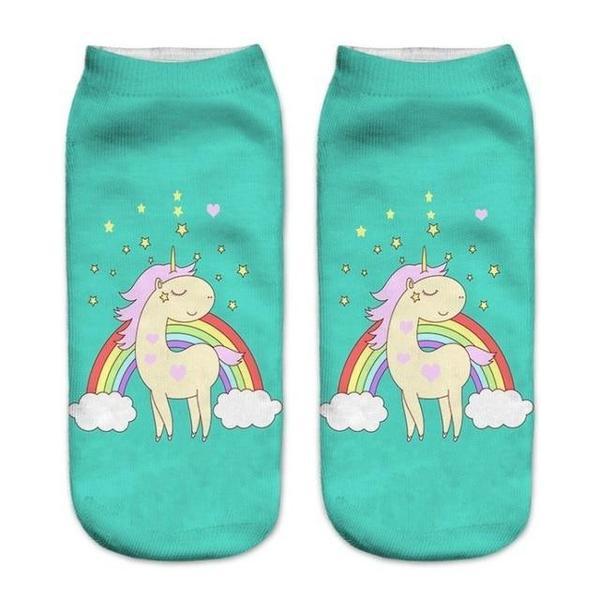 Unicorn Ankle Socks